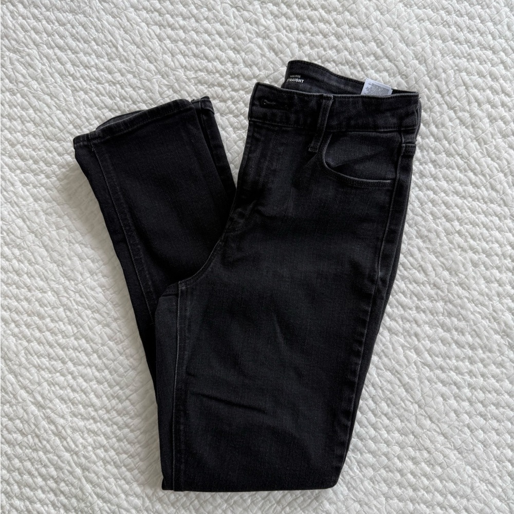 Old Navy Black Straight Leg Jeans